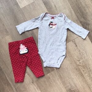4/$25 carters baby outfit 3month